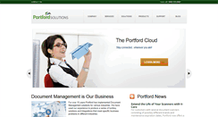 Desktop Screenshot of portfordsolutions.com